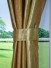QY3241G Cooper Creek Embossed Striped Custom Made Curtains