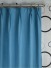Hudson Yarn Dyed Solid Blackout Double Pinch Pleat Curtain