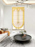 QYBHM1101 High Quality Blockout Custom Made Gold Roman Blinds For Home Decoration