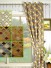 Maia Geometrical Eyelet Velvet Curtain