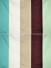 Silver Beach Bold Stripe Faux Silk Fabric Sample