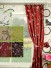 Silver Beach Embroidered Cheerful Versatile Pleat Faux Silk Curtain