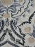 Silver Beach Embroidered Colorful Damask Faux Silk Fabric Sample