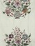 Halo Embroidered Vase Dupioni Silk Fabrics (0.25M)