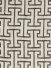 Halo Embroidered Maze-like Design Dupioni Silk Fabric Sample