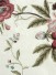 Halo Embroidered Camellias Dupioni Silk Fabric Sample
