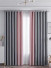 QYFLRDH On Sales Petrel Grey Pink Chenille Custom Made Curtains