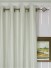 QYQ135BD Modern Coated Small Striped Yarn Dyed Eyelet Ready Made Curtain