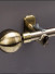 QYR0220 22mm Barrow Iron Single Curtain Rod Set For Sale