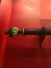 QYT67 Red Wood 50mm Timber Curtain Rods With Decorative Finials